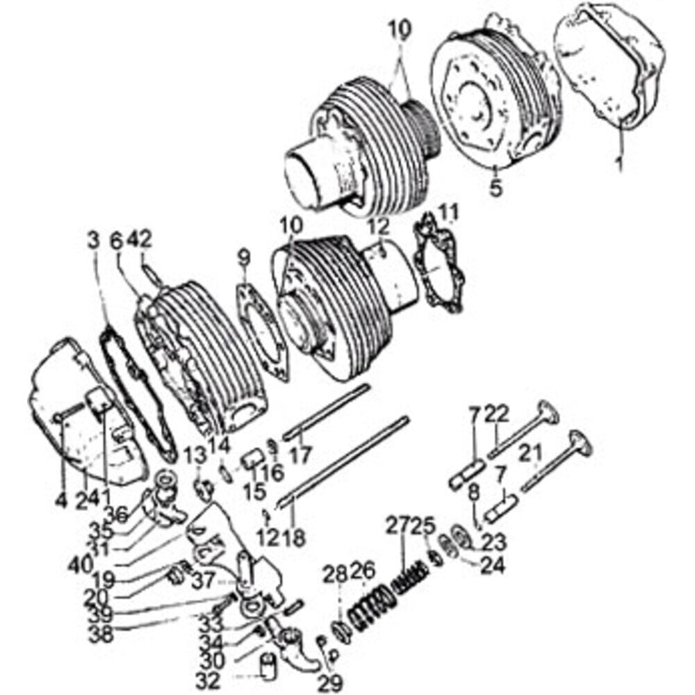 Moto Guzzi 850 T3 - Engine